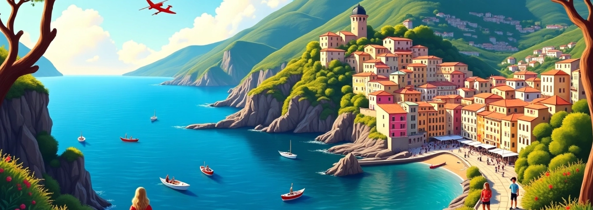 viaggio per le cinque terre