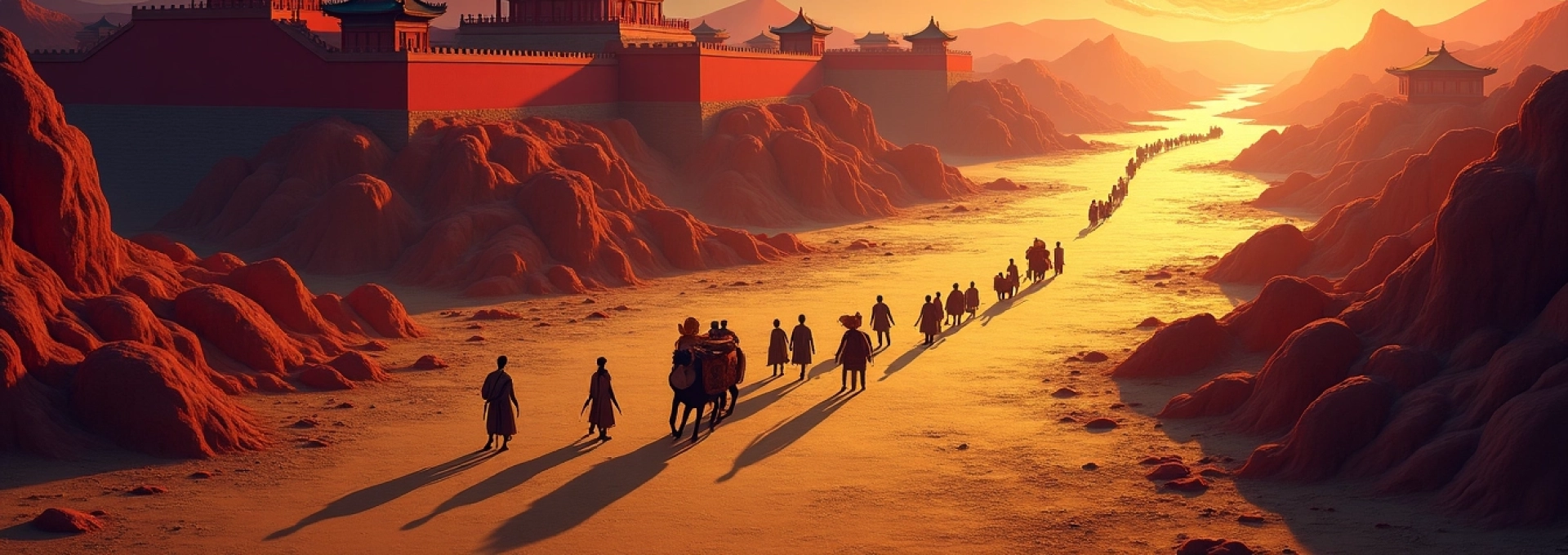 La via della seta e le città imperiali