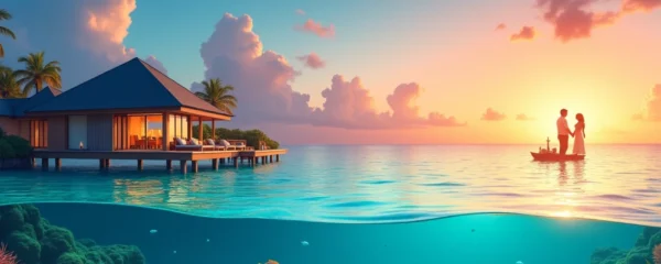 Fughe romantiche alle Maldive