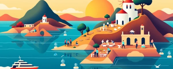 Island hopping in grecia