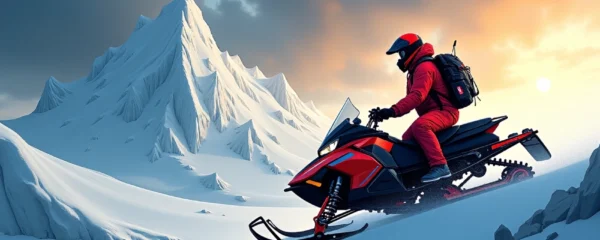 la motoslitta in Islanda