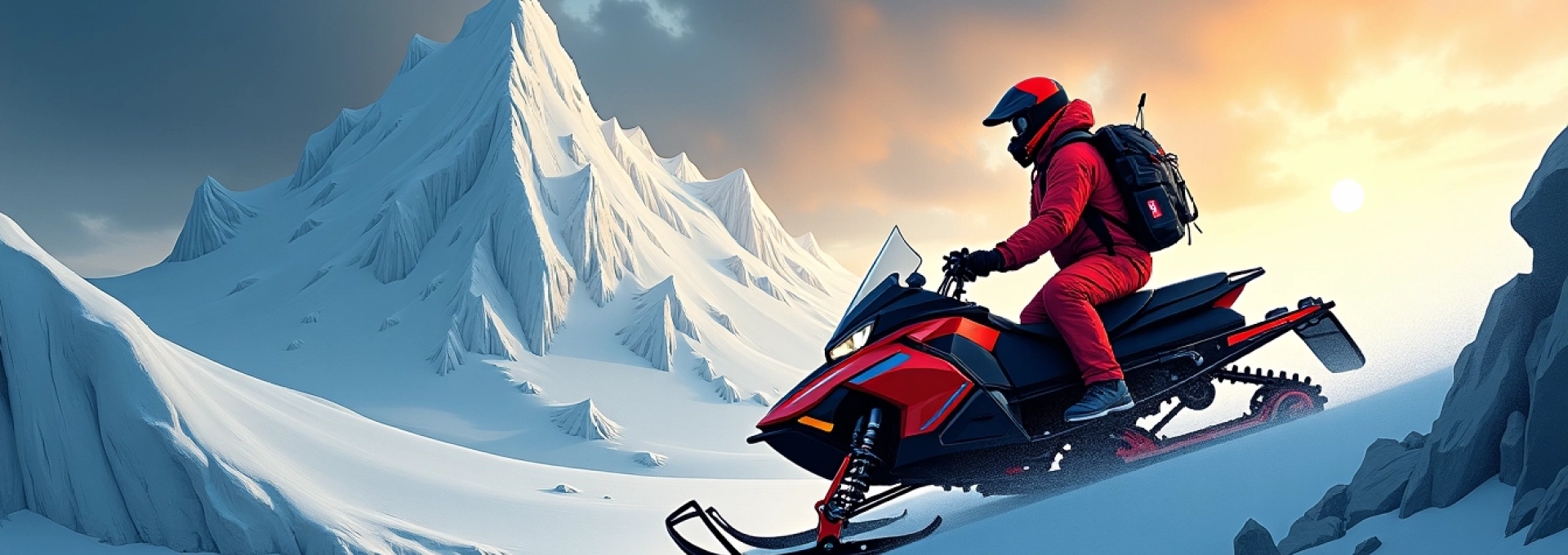 la motoslitta in Islanda